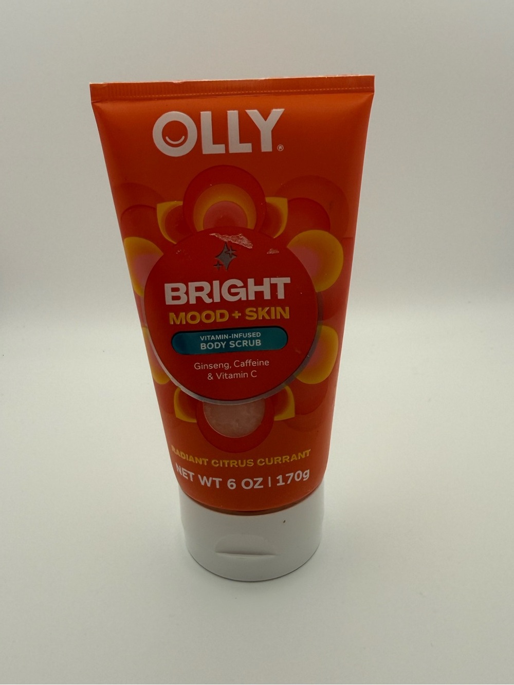 OLLY Bright Mood + Skin Vitamin-Infused Body Scrub
